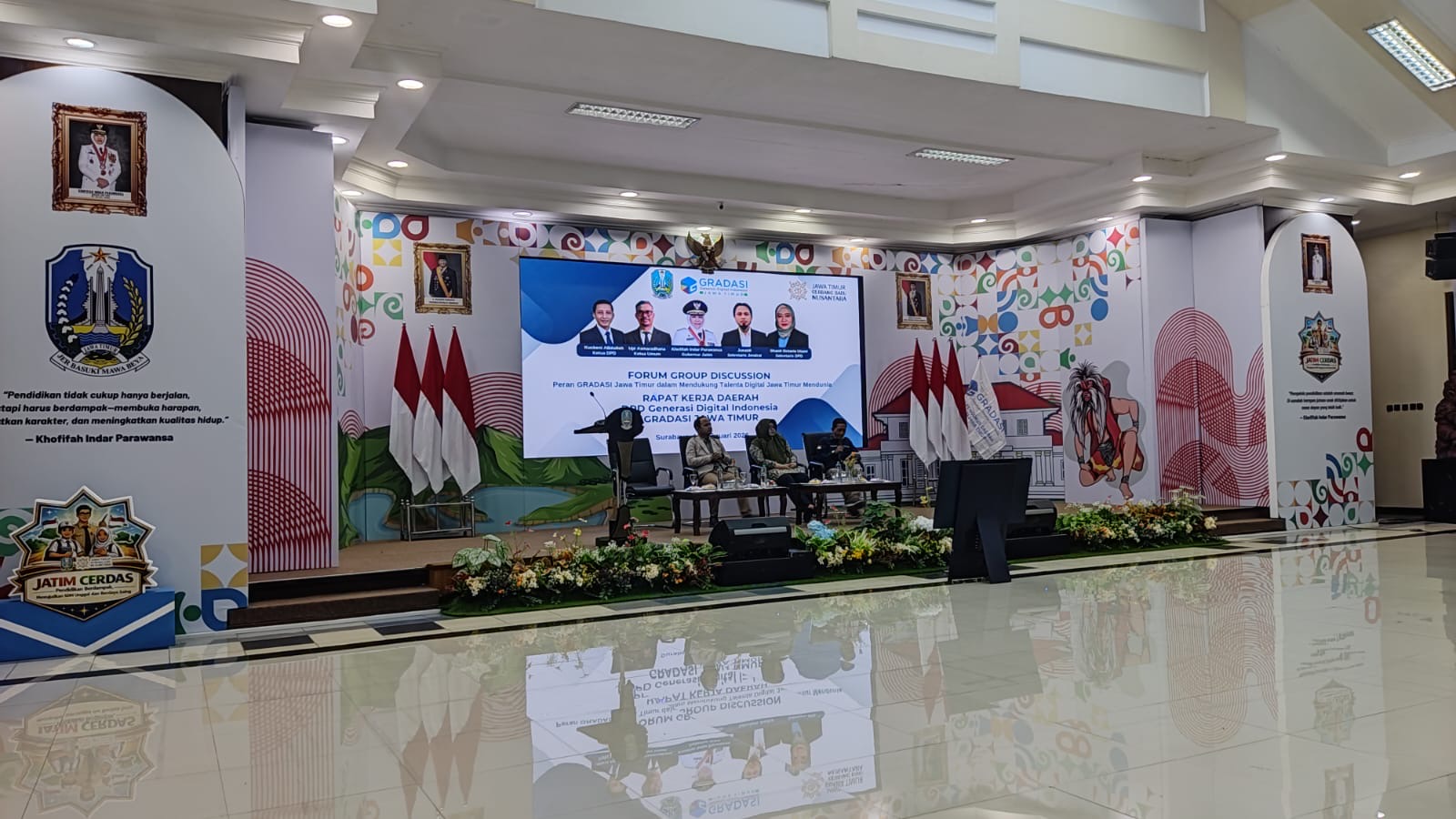 Rakerda GRADASI Jatim 2026 Tegaskan Komitmen Cetak Talenta Digital Mendunia